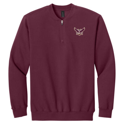 Hancock OWLs - Softstyle ® Midweight Fleece 1/4 Zip Thumbnail