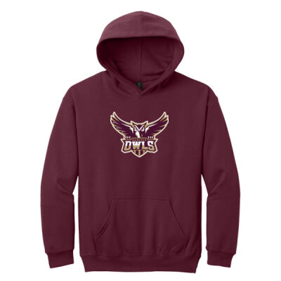 Hancock OWLs - Youth Softstyle ® Midweight Fleece Hoodie Thumbnail