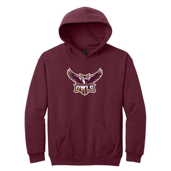 Hancock OWLs - Youth Softstyle ® Midweight Fleece Hoodie Thumbnail