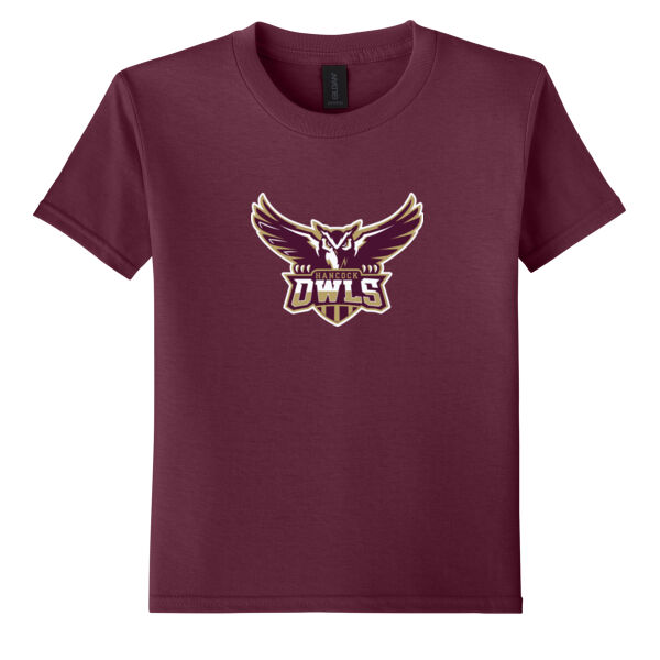 Hancock OWLs - Youth Softstyle ® T Shirt Thumbnail
