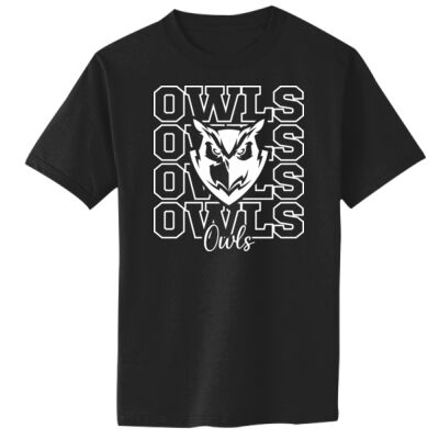 Owls Repeat - Toddler Core Cotton Tee Thumbnail
