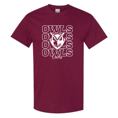 Owls Repeat - Heavy Cotton™ T-Shirt Thumbnail