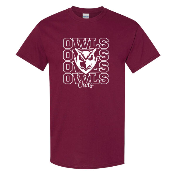 Owls Repeat - Heavy Cotton™ T-Shirt Thumbnail