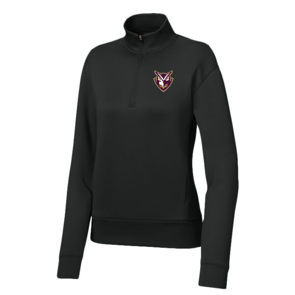 Hancock Owls Front & Back Printed - Women's Pro Perform 1/4 Zip Thumbnail