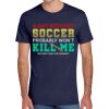 Dri Power ® 50/50 Cotton/Poly Pocket T Shirt Thumbnail
